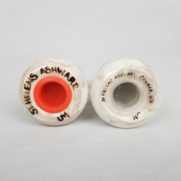 Vintage ceramic marble pattern salt & pepper - Picture 3 of 10